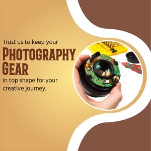 Camera business flyer