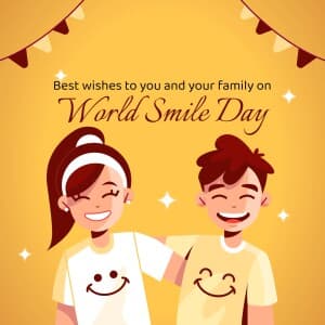 World Smile Day banner