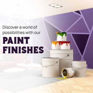 Wall Paint business flyer