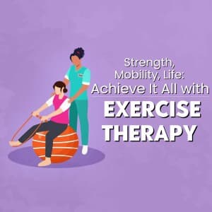 Exercise Therapy flyer