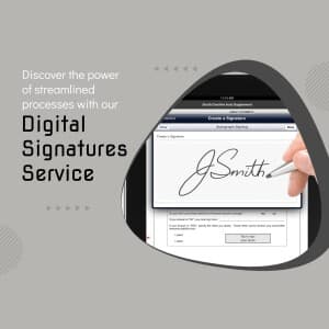 Digital Signature promotional post