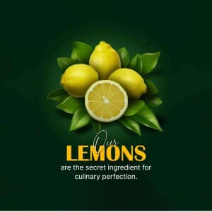 Lemon banner
