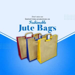 Jute Bag business template