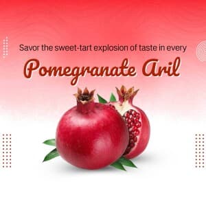 Pomegranate flyer