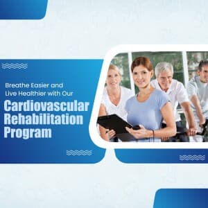 Cardiovascular & Pulmonary Rehabilitation flyer