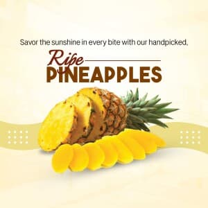 Pineapple poster