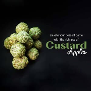 Custard Apple poster