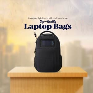 Laptop Bag template