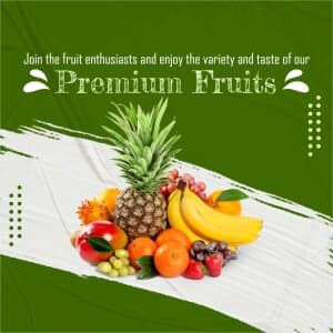 Fruits poster