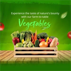 Vegetables business post