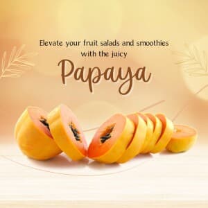 Papaya poster