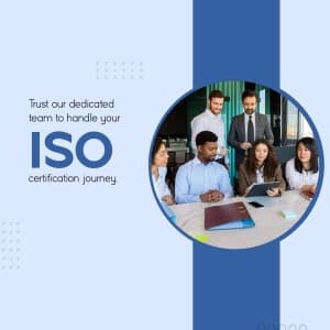 ISO Certification marketing post