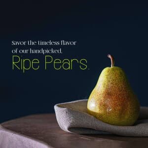 Pear banner