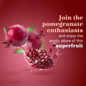 Pomegranate poster