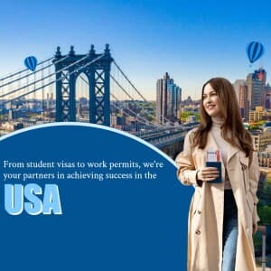 USA promotional post