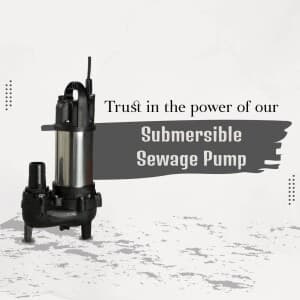 Submersible Sewage Pumps poster