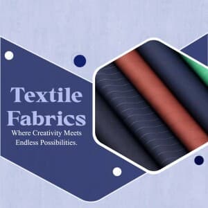 Fabric business flyer