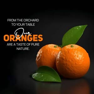 Orange post