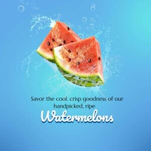 Watermelon flyer