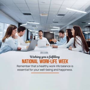 National Work Life Week - UK graphic