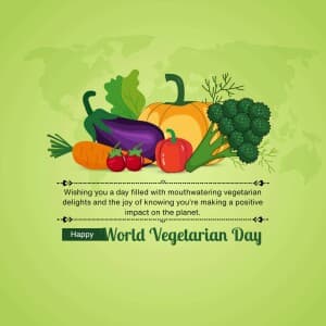 World Vegetarian Day - UK graphic