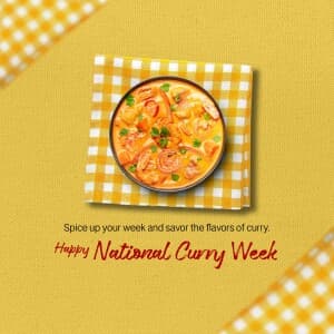 National Curry Week - UK illustration