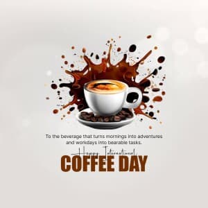 International Coffee Day - UK banner