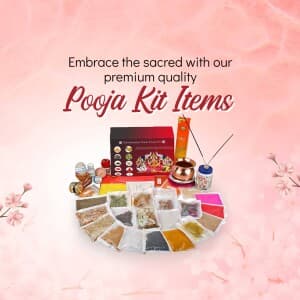 Pooja Kit flyer