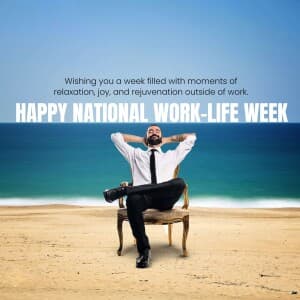 National Work Life Week - UK flyer