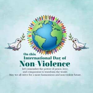 International Day of Non-Violence - UK post