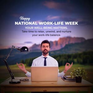 National Work Life Week - UK banner