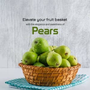 Pear flyer