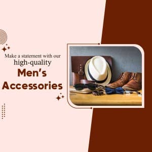 Men's Accessories template