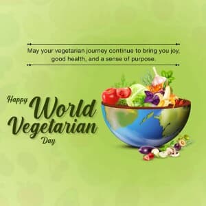 World Vegetarian Day - UK post