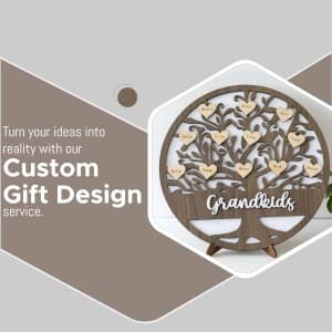 Customized Gifts promotional poster