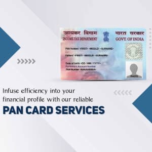 PAN Card business template