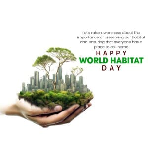 World Habitat Day - UK flyer