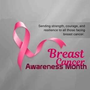 Breast Cancer Awareness Month - UK banner