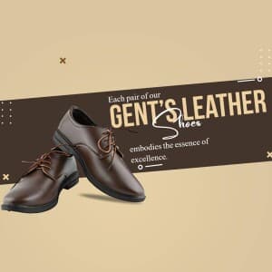 Leather Shoes flyer