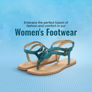 Ladies Sandal marketing post