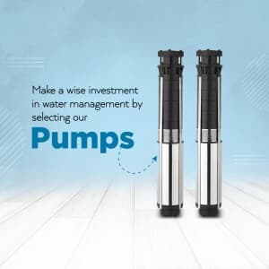 Borewell Submersible Pump flyer