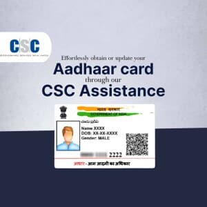 Aadhar Card marketing post