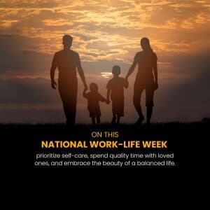 National Work Life Week - UK post