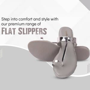 Flat Slipper marketing poster