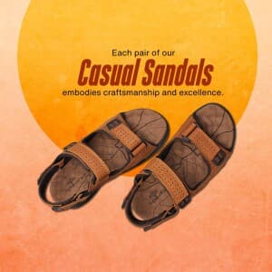 Casual Sandal flyer