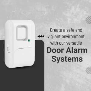 Door Alarm System business video