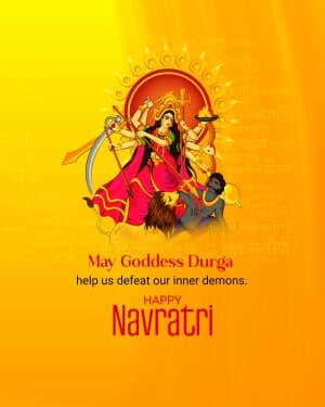 Navratri creative image