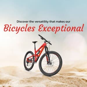 Bicycle promotional images