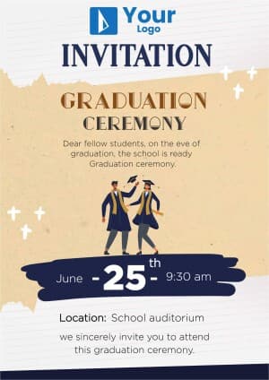 Invitation marketing flyer