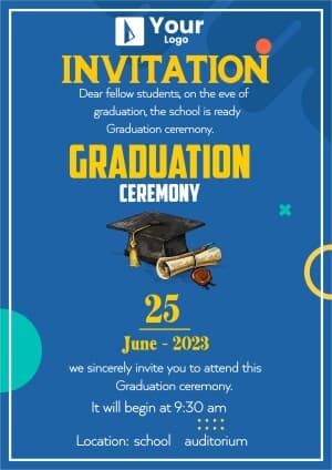 Graduation Ceremony custom template